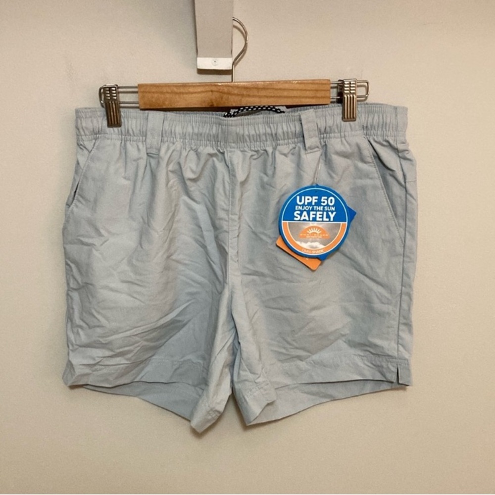NWT Women’s Columbia Shorts Light Blue UPF 50+ Omni-Shade PFG Size Medium